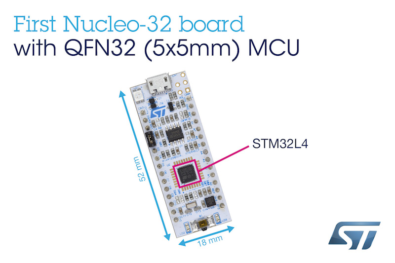 STMicro releases dev ecosystem, adds low-power STM32L4 Micros